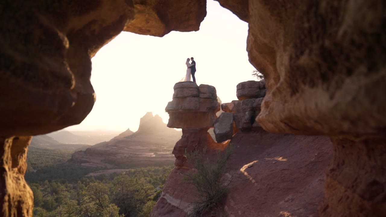 Bre + Danny wedding film · Schnebly Hill