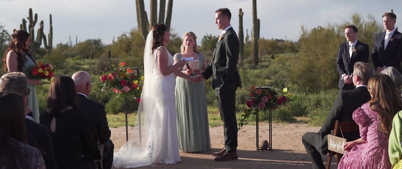 Jenni + James wedding film · Desert Foothills Events