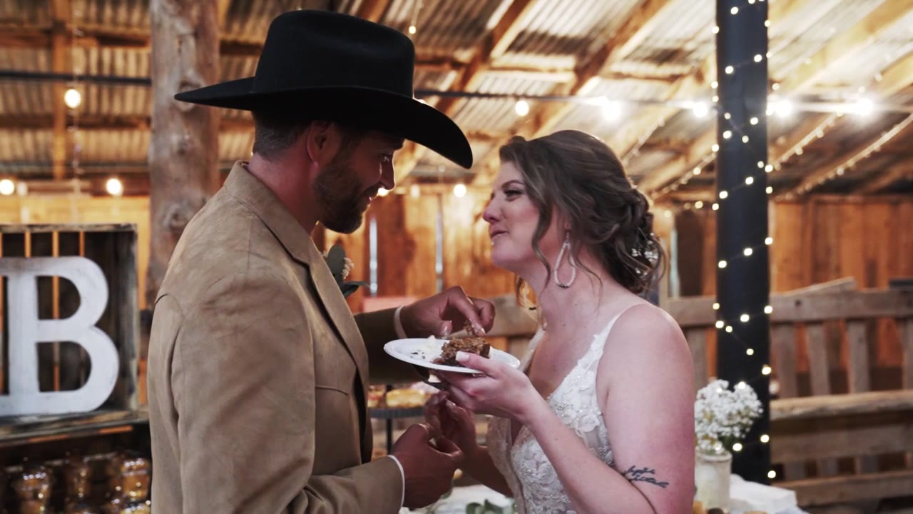 Lauren + Jesse wedding film · The Barn at UVX Rustic Ranch