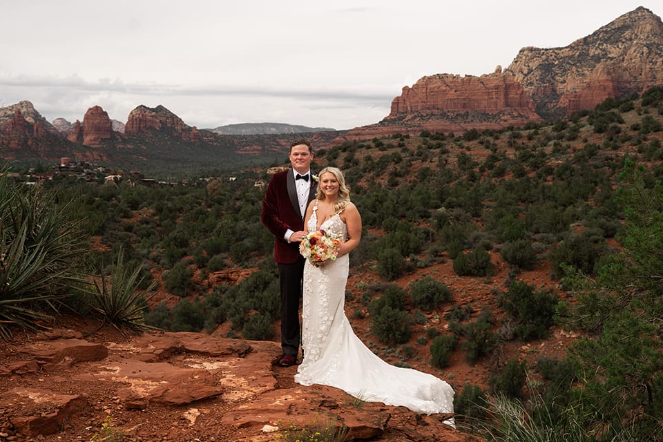 Karly & Jeromy's Sedona Wedding